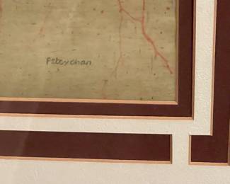 Framed Asian Artwork