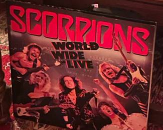 Vintage Record Album - Scorpions