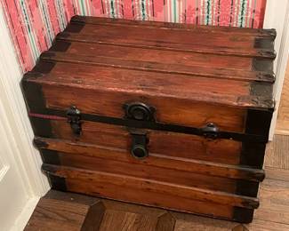 Antique Steamer Trunk
