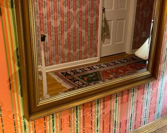 Gold Framed Wall Mirror