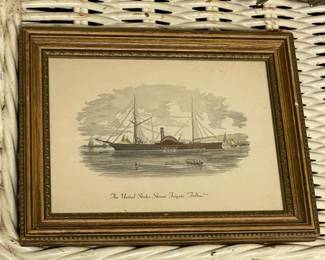 Ship Framed Artwork