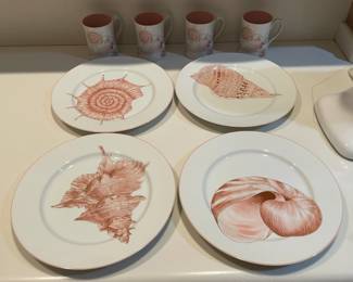 Vintage Fitz & Floyd Seashell China