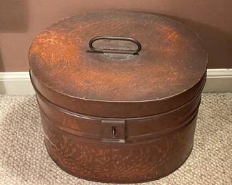 Tin Hat Box