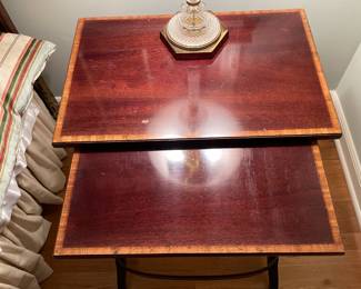 Antique Set Of 2 Nesting Tables