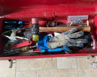 Craftsman Tool Box W/ Some Hand Tools