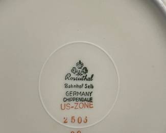 Large Rosenthal China Set (Germany - US Zone)