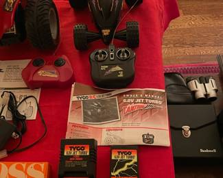 Vintage "Tantrum" RC Car By Tyco W/ Car, Remote Controller, Instruction Booklet/Paperwork, Batteries, & Charger