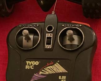 Vintage "Tantrum" RC Car By Tyco W/ Car, Remote Controller, Instruction Booklet/Paperwork, Batteries, & Charger