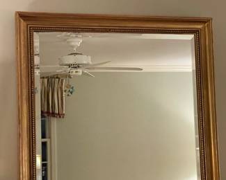 Floor Length Gold Framed Wall Mirror
