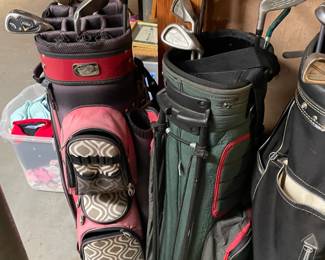 Golf Clubs W/ Bags