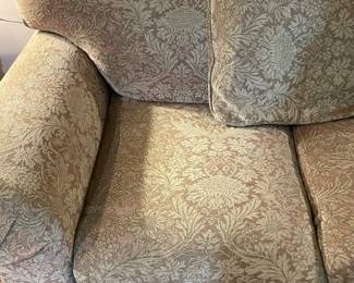 Elegant Beige/Brown 3 Seat Sofa Couch