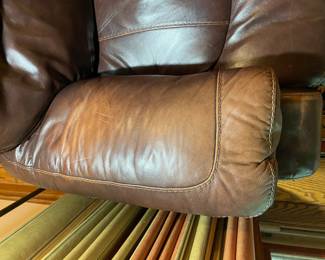 Oversized Leather Recliner Chair