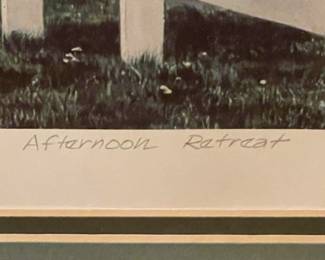 Signed & Framed Artwork