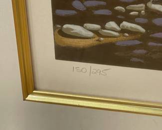 Signed & Framed Asian Artwork