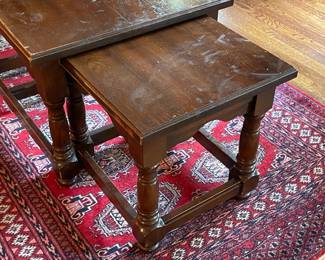 3 Piece Nesting Table Set (1 Coffee Table & 2 End Tables)