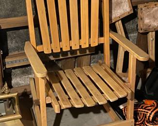 Wooden Rocking Chair