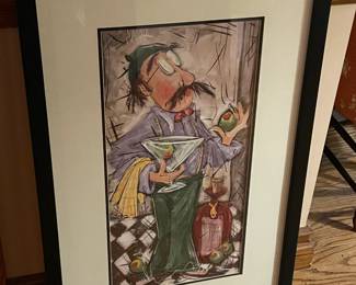 Bartender Framed Artwork