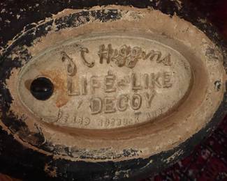 Vintage JC Higgins Life Like Duck Decoy From Sears & Roebuck