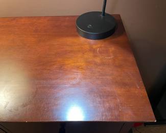 Tall Brown Wooden 6 Drawer Dresser