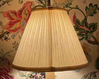 Vintage Mid-Century Modern Bamboo Acrylic Lamps (2 Available)