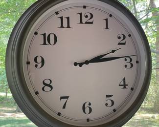 Oversized Wall Clock