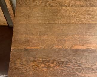 Vintage Wooden Craftsman Style Desk & Chair