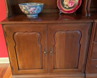 Wooden 3 Piece Wall Unit Bookcase Set