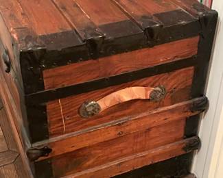 Antique Steamer Trunk