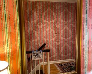 Gold Framed Wall Mirror