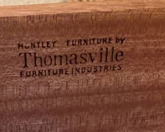 Thomasville Wooden Bookcases Wall Unit