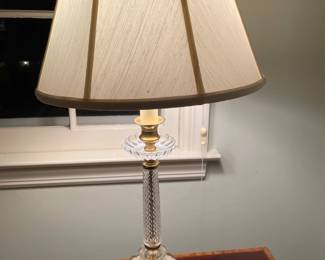 Crystal Candlestick Lamp
