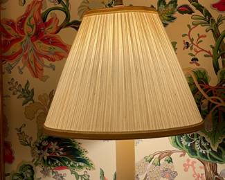 Vintage Mid-Century Modern Bamboo Acrylic Lamps (2 Available)