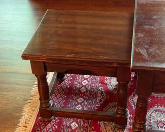 3 Piece Nesting Table Set (1 Coffee Table & 2 End Tables)