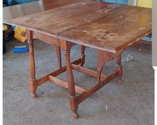 Antique gateleg table.