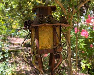 Yard Art Lantern