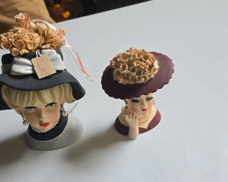 vintage headvases