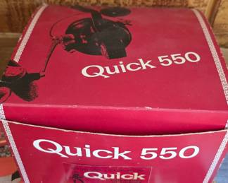 Quick 550 fishing reel brand new in box NOS