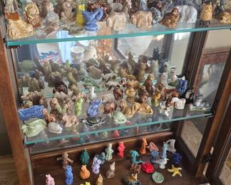 large collection of wade figurines