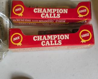 Champion calls in original box 