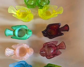 individual salts, Vaseline and uranium glass 