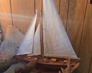 decoys, shorebirds, wood ships, and other collectibles