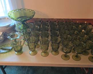 Fostoria and other China sets 