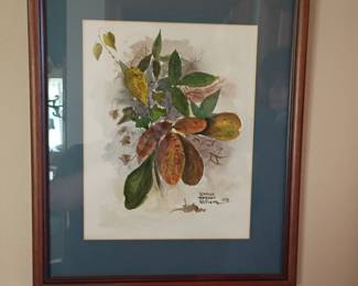watercolor signed 