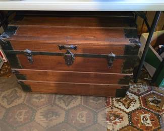 large steamer trunk 