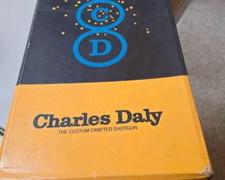 Charles Daly shot gun box 