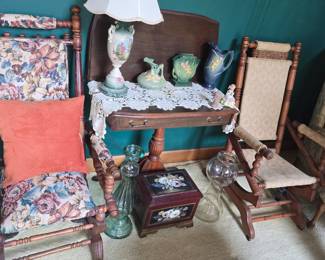 vintage carpet rockers  and more 