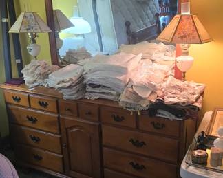 nice dresser with mirror 