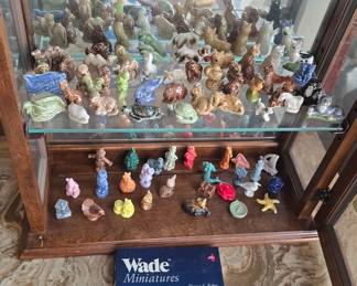 large collection of wade figurines 