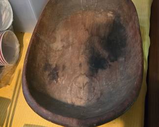 vintage dough bowl