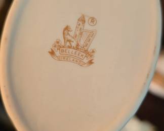 Belleek cup and saucer  